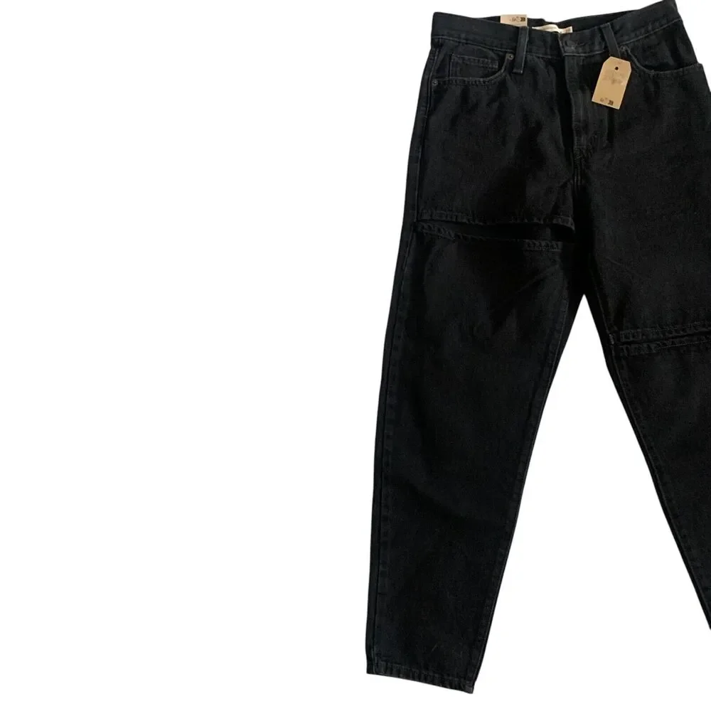 Levi's Women's Size 28x27 High Waisted Mom Denim Jeans Brand New